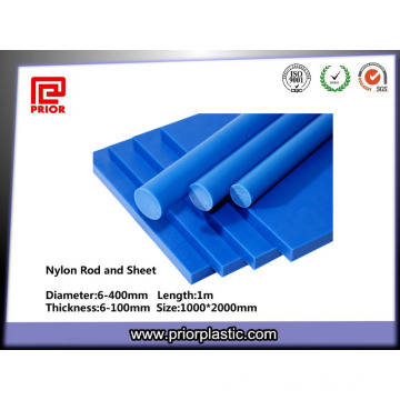 Tige en plastique naturelle bleu Nylon Mc